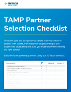 TAMP Partner Selection Checklist